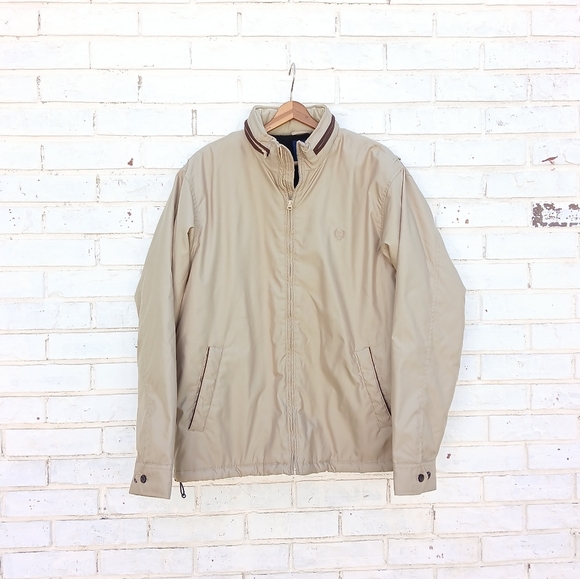 Chaps Windbreaker Insulated Bomber Retro - Picture 2 of 9